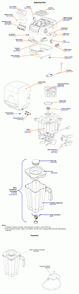 Diagram Diagram and Parts List for HBH850-L  Hamilton Beach Blender